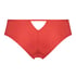 Braguita brasileña con espalda abierta Kat, Rojo
