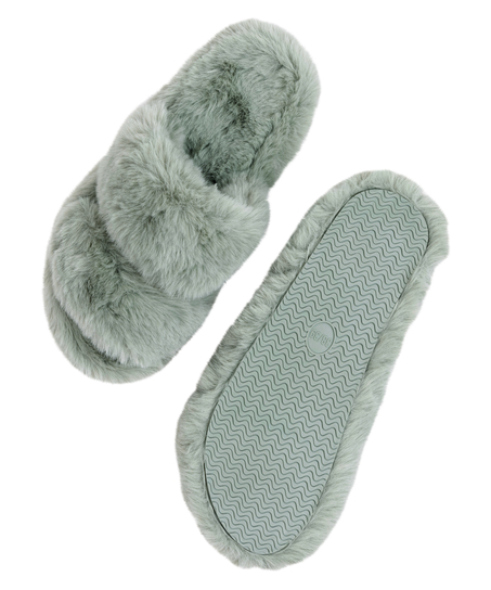Pantuflas Hannah, Verde