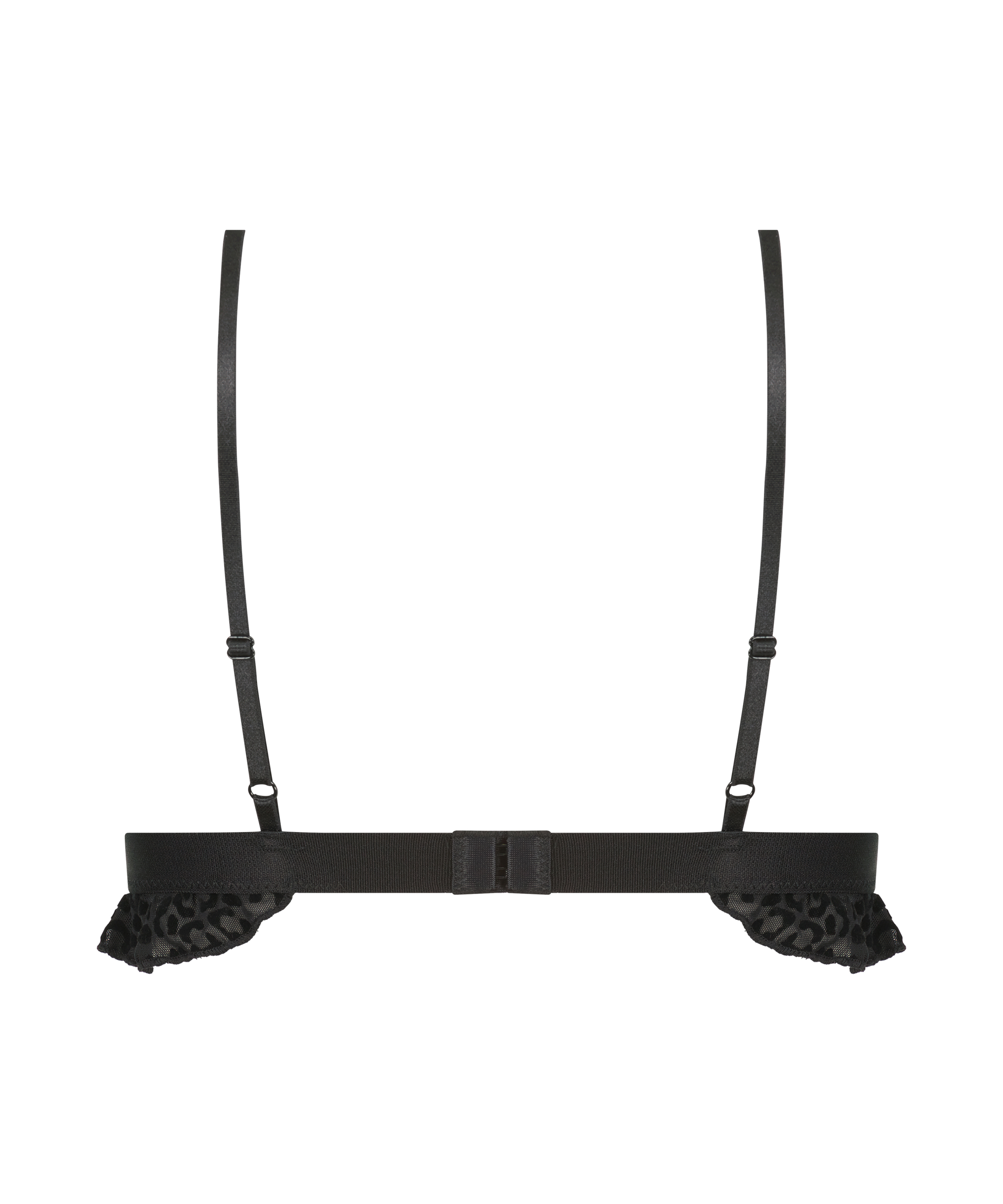 Bralette Lissy, Negro, main