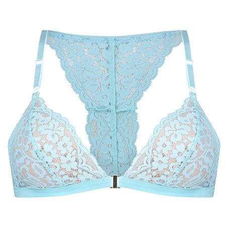Preformado triangular bralette Marina, Azul