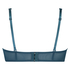 Sujetador de aros preformado sin tirantes Maya, Azul