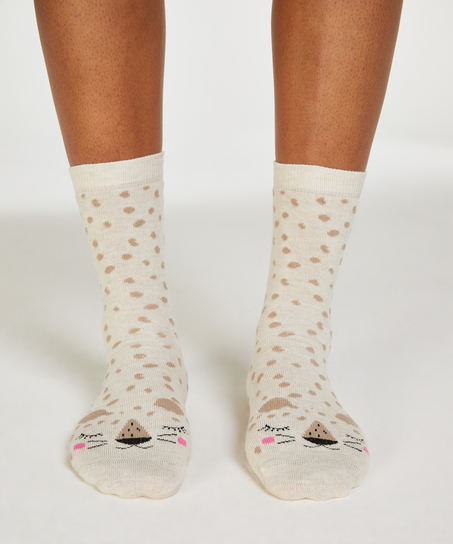 2 Pares Calcetines, Blanco