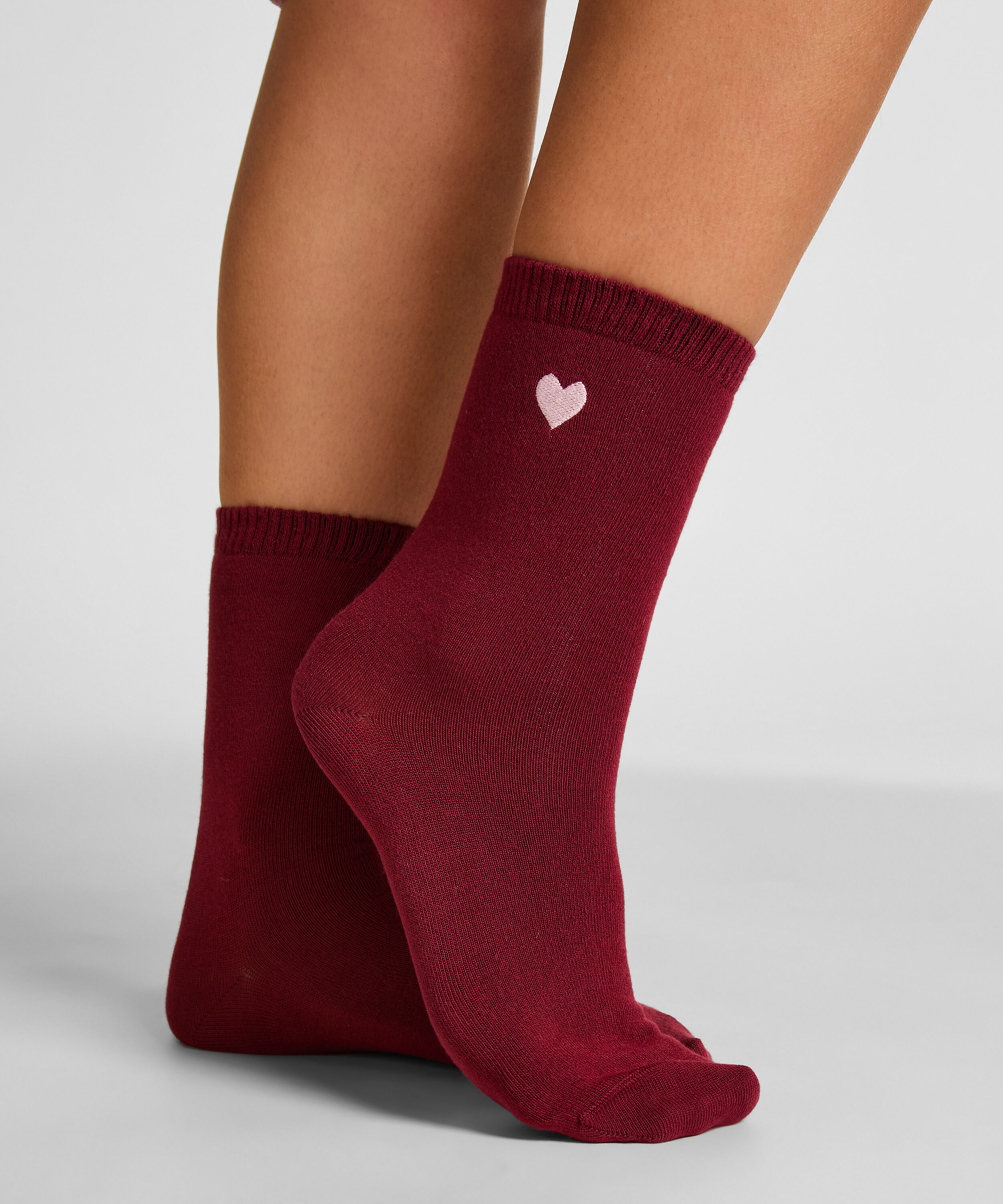 Calcetines de modal, Rojo