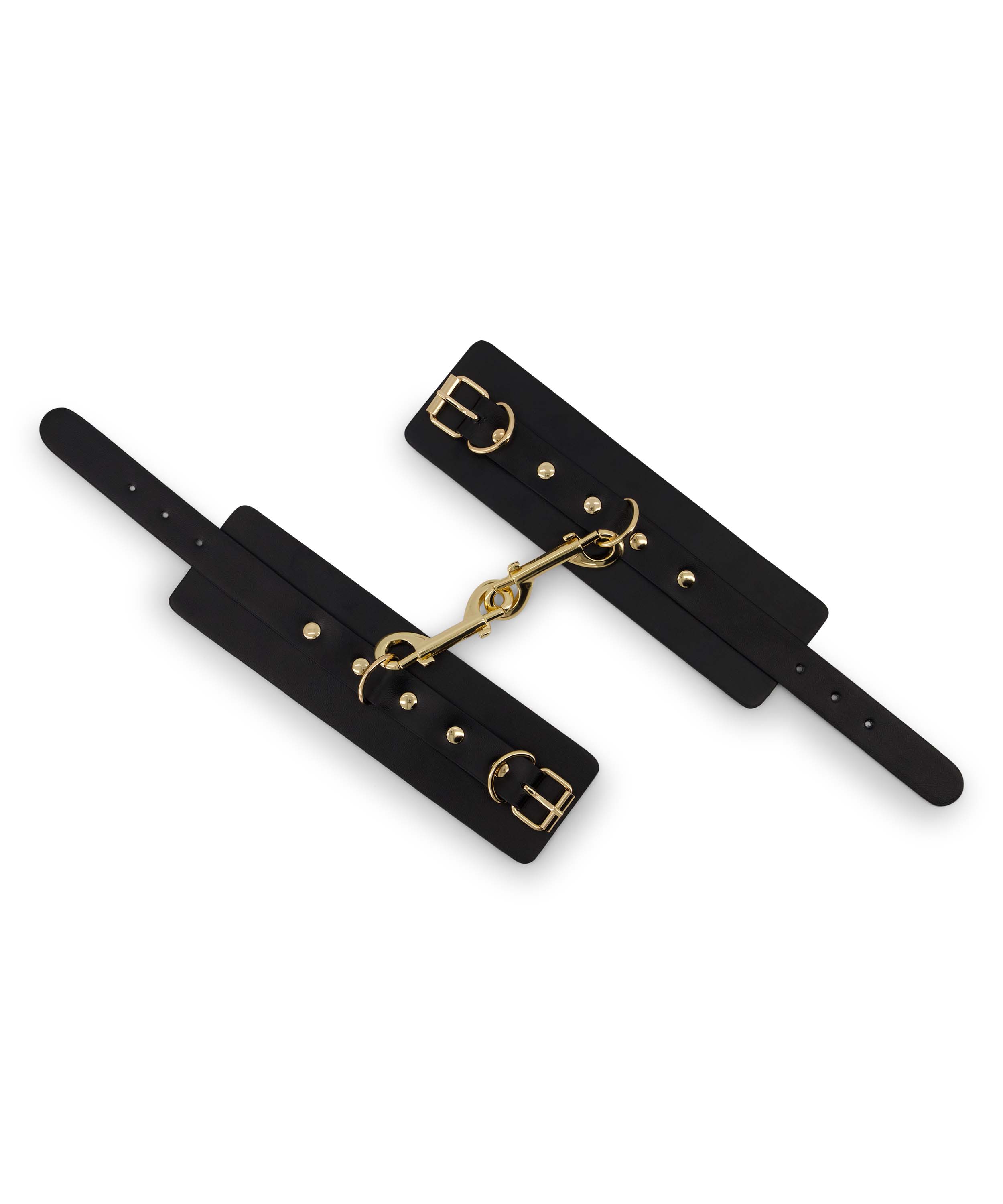 Esposas con tachuelas de metal, Negro, main