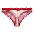 Tanga de tiro alto Liz, Rojo