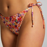 Braguita de Bikini de Corte Alto Tiki, Naranja