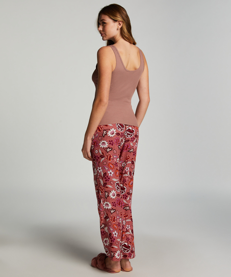 Camiseta Henley, Marrón