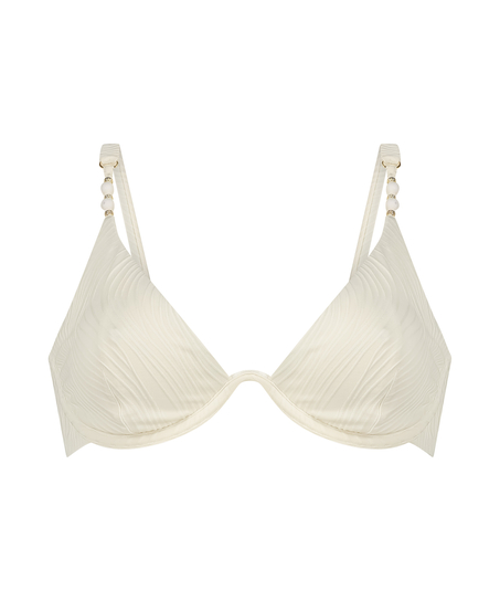 Top de bikini Cozumel, Blanco