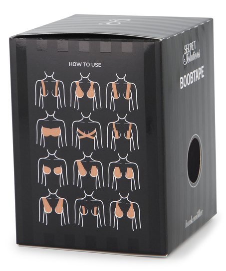 Cinta adhesiva para levantar el pecho, Marrón