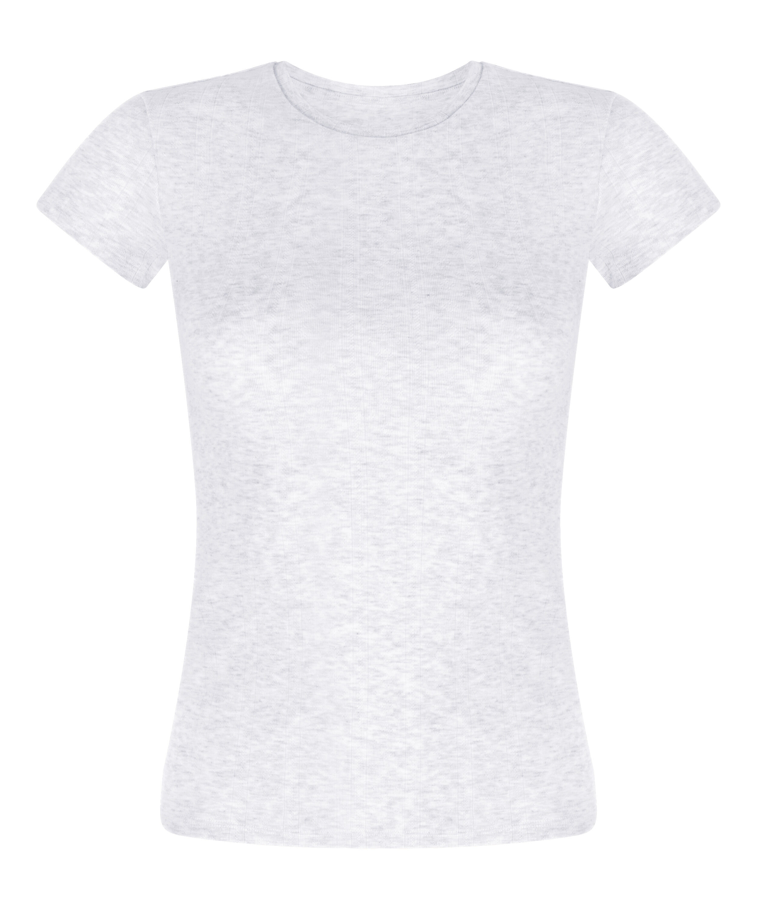 Top en pointelle, Gris