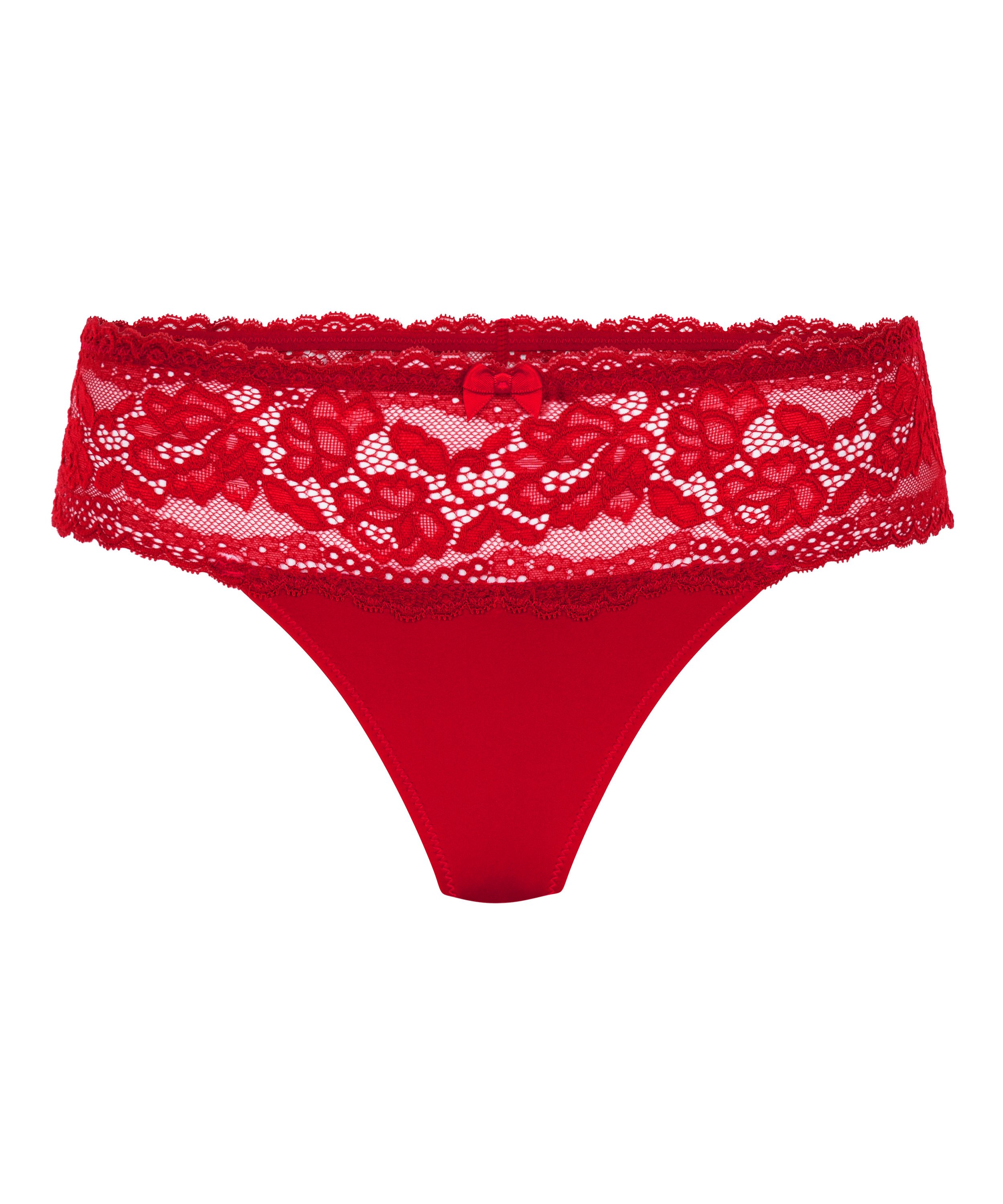 Tanga de estilo bóxer Florence, Rojo, main