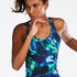 Camiseta sin mangas HKMX, Azul