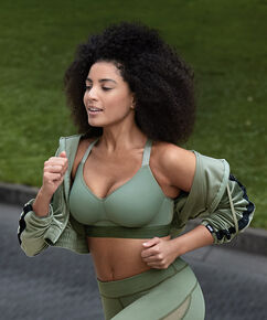 Sujetador deportivo HKMX The All Star Level 2, Verde