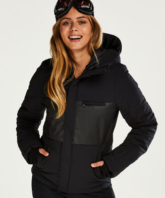 Chaqueta de ski HKMX, Negro