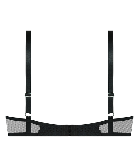 Sujetador sin soporte preformado Daphne, Negro