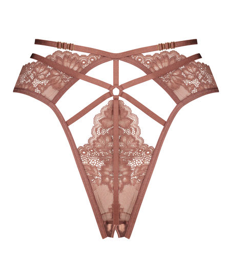 Brasileña de entrepierna abierta Roxanne, Morado