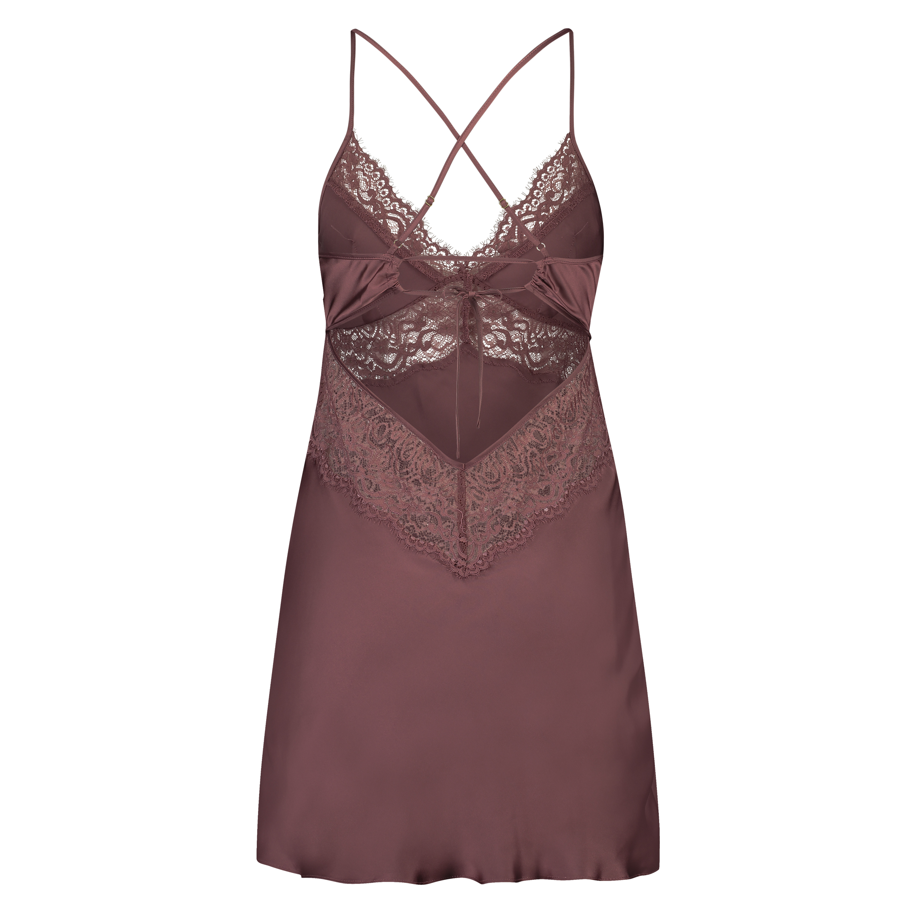 Vestido combinación Satin Honey, Rosa, main