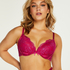 Sujetador push-up de aros preformado Reeva, Rosa