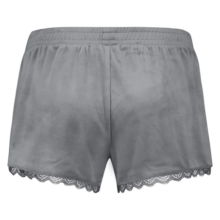 Pantal&oacute;n corto Velours Lace, Gris
