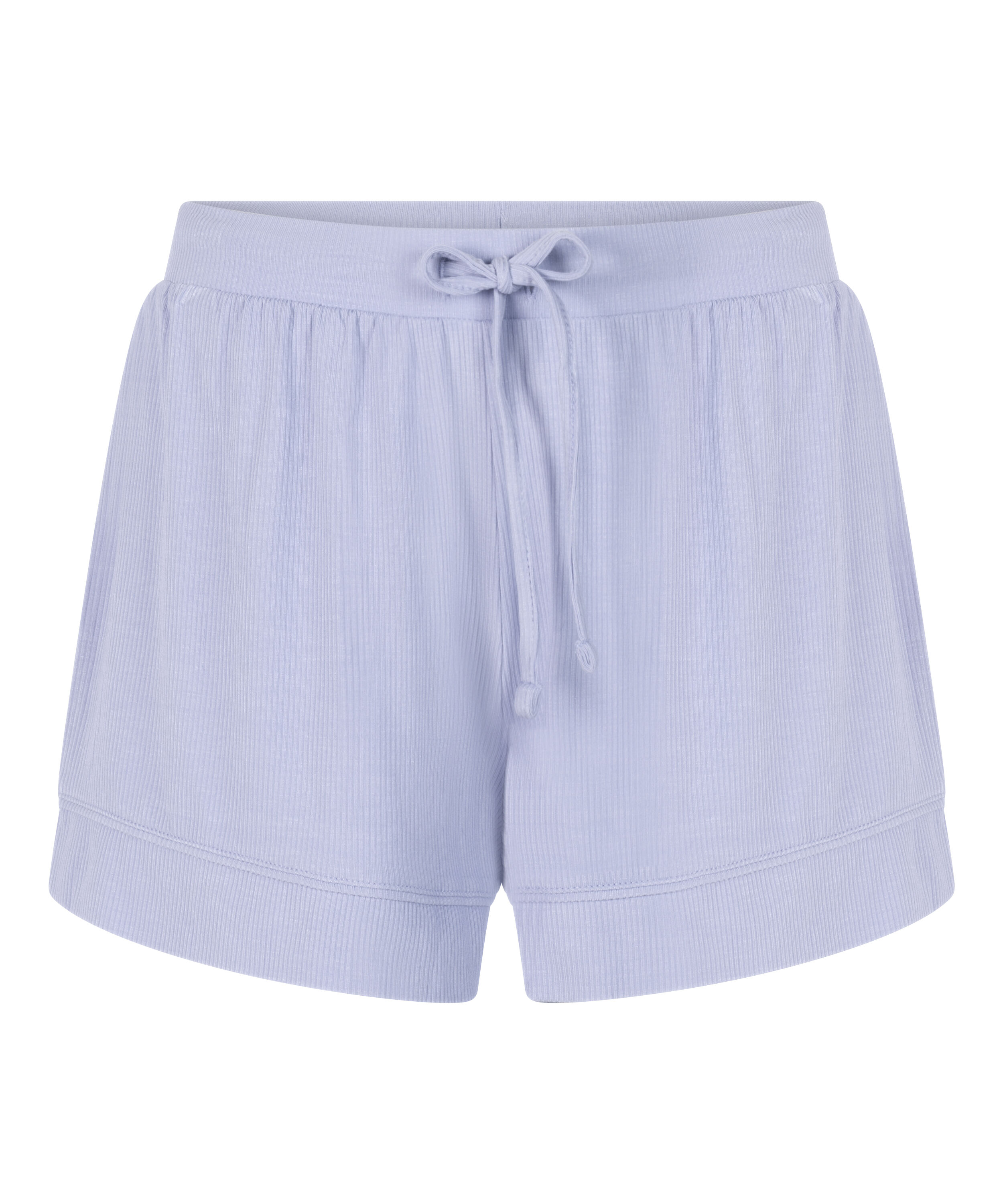 Short de punto Rib Essential, Azul