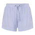 Short de punto Rib Essential, Azul