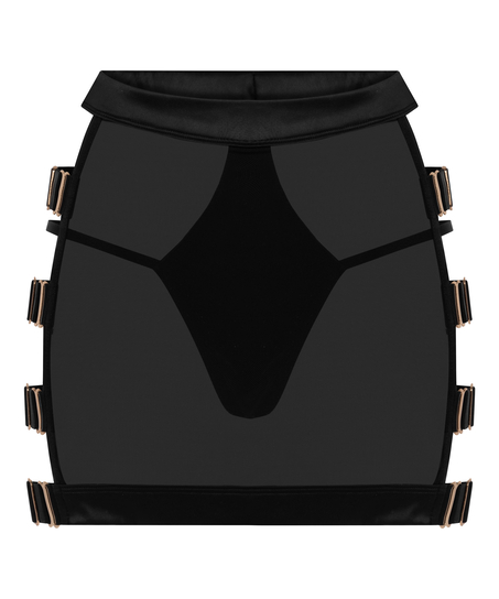 Tanga bóxer Colette, Negro
