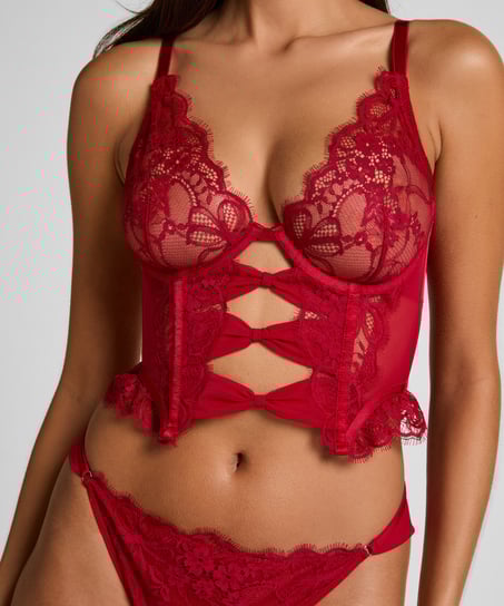 Bustier Marianna, Rojo