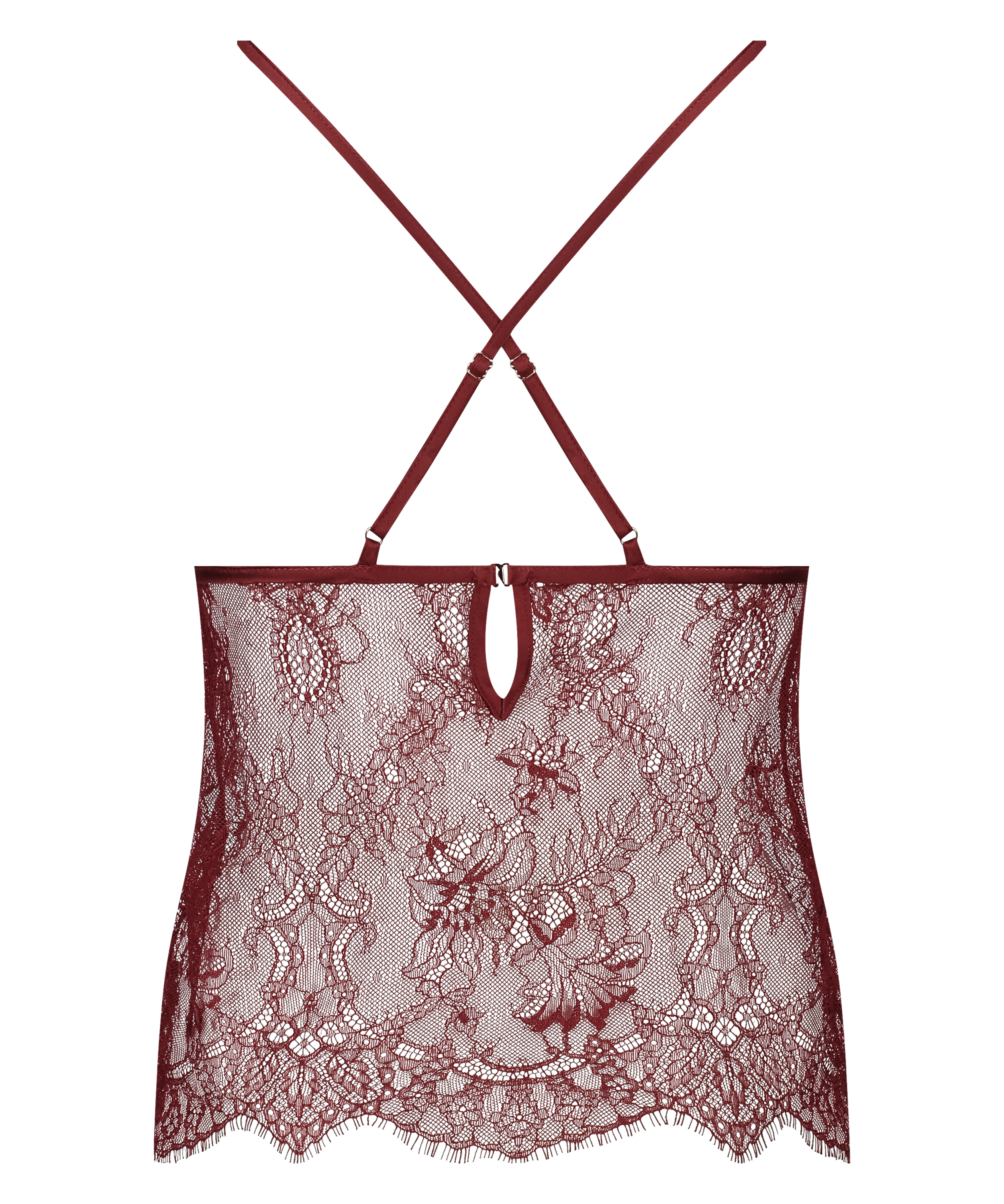 Cami Lace Delphine, Rojo, main