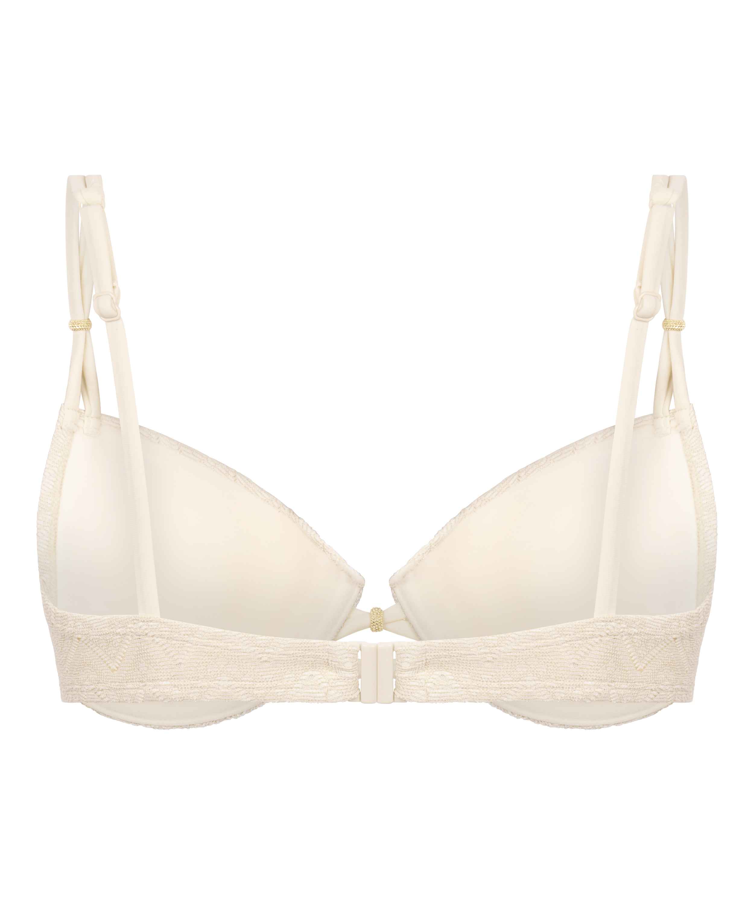 Crochet Bikini Top, Blanco, main