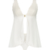 Babydoll Satin Mariah, Blanco