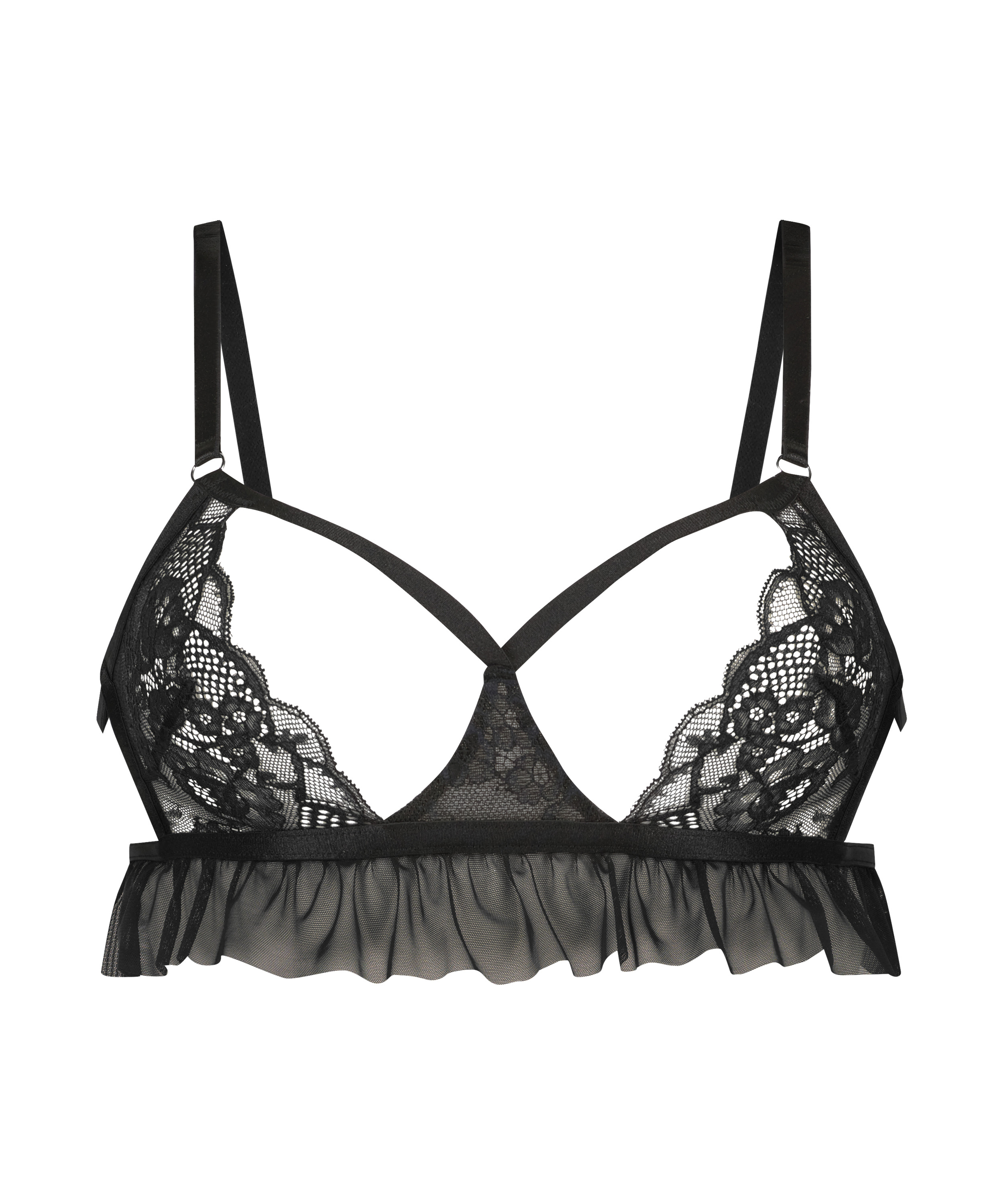 Bralette Ellen Maid, Negro, main