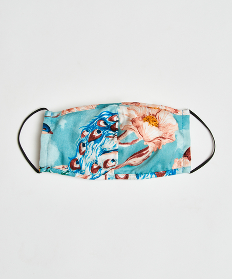 Mascarilla Print, Azul
