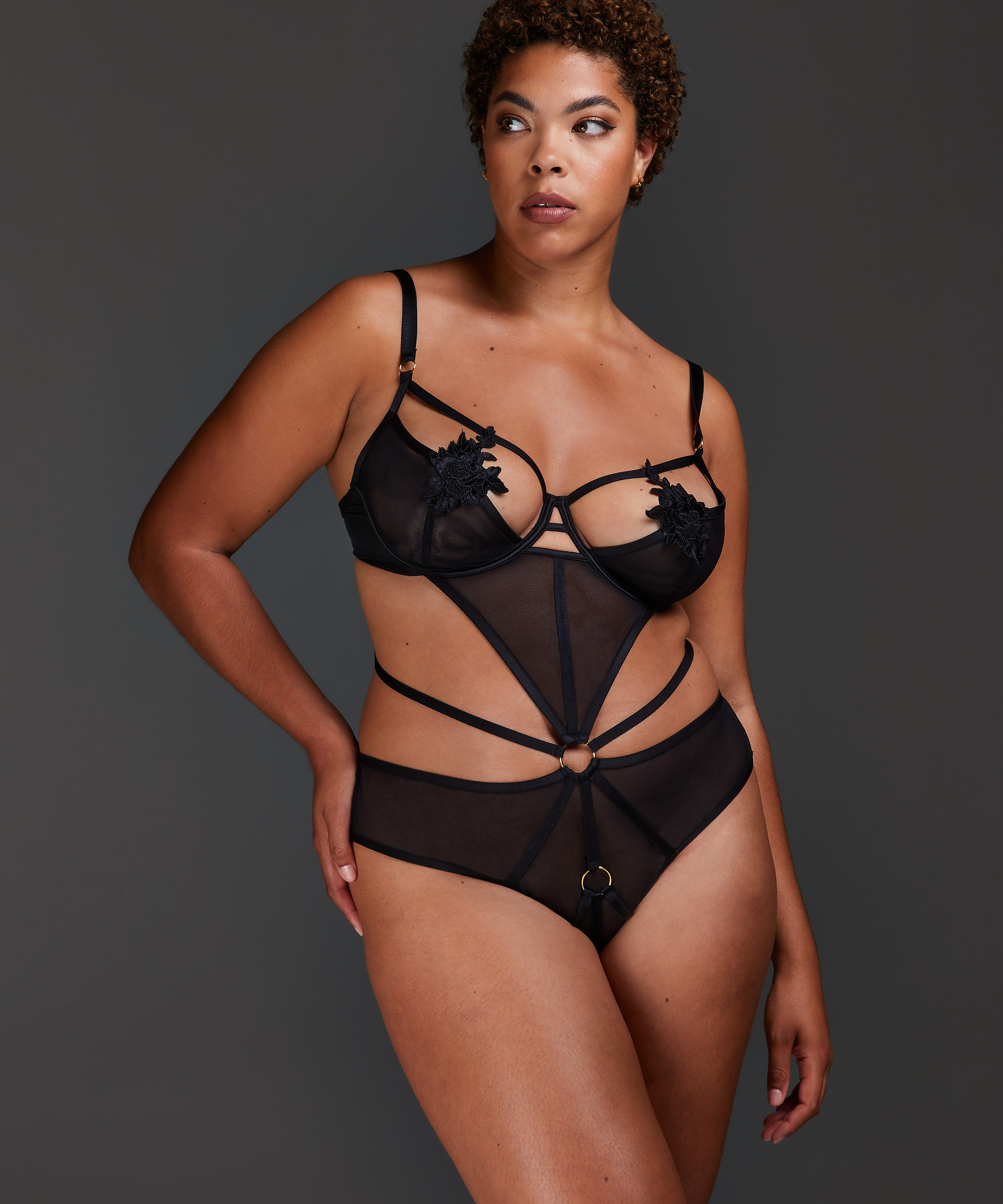 Bodi Private Effie Curvy, Negro, main