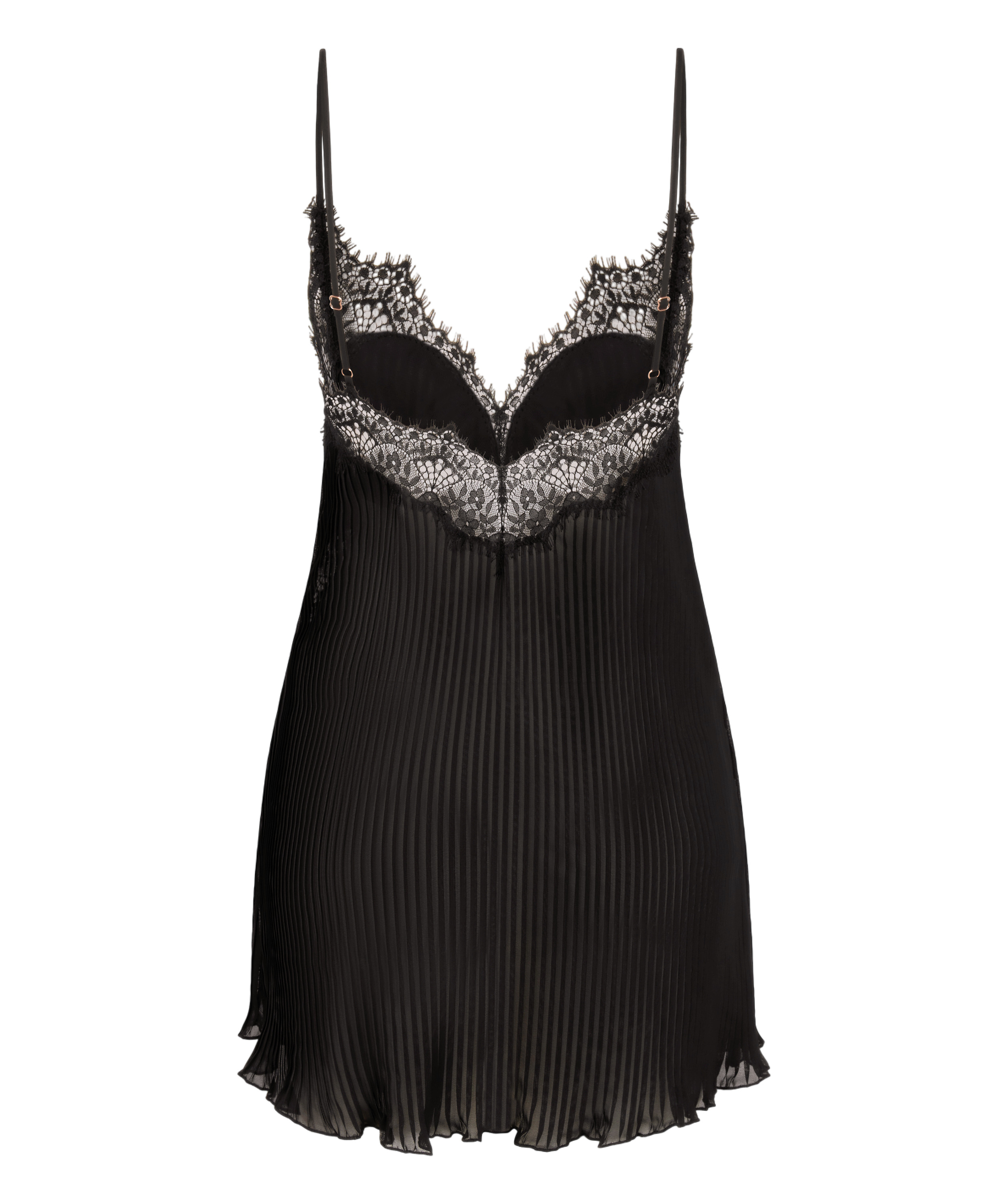 Vestido camisero Zaphira, Negro, main