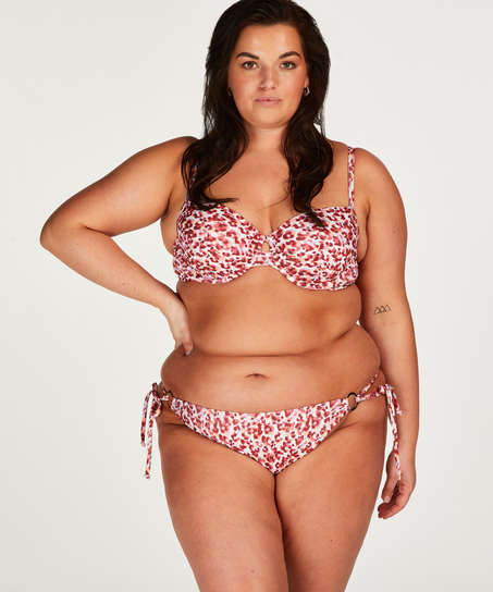 Top de bikini con aros preformado Tobago, Blanco