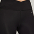 HKMX Leggings cruzados de talle alto, Negro