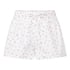Pantalones cortos de pijama tejidos, Blanco