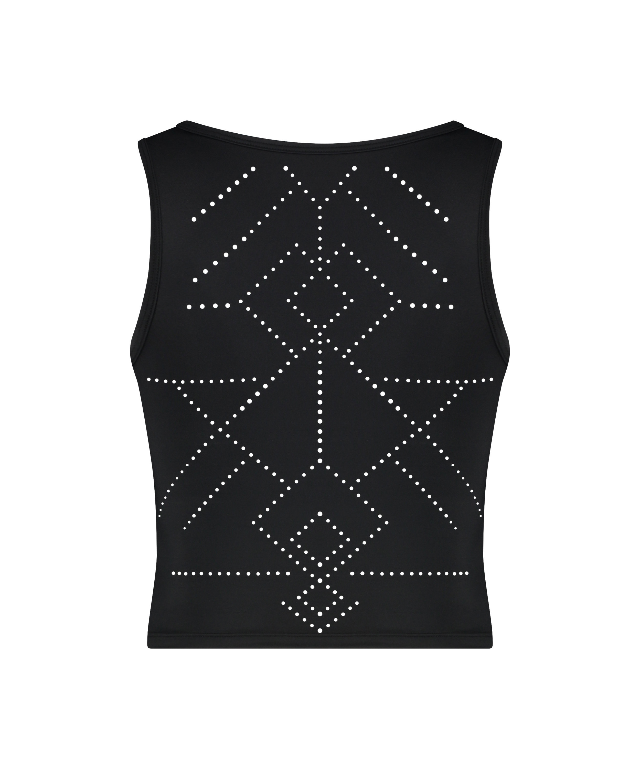 HKMX Camiseta de deporte sin mangas Naira, Negro, main