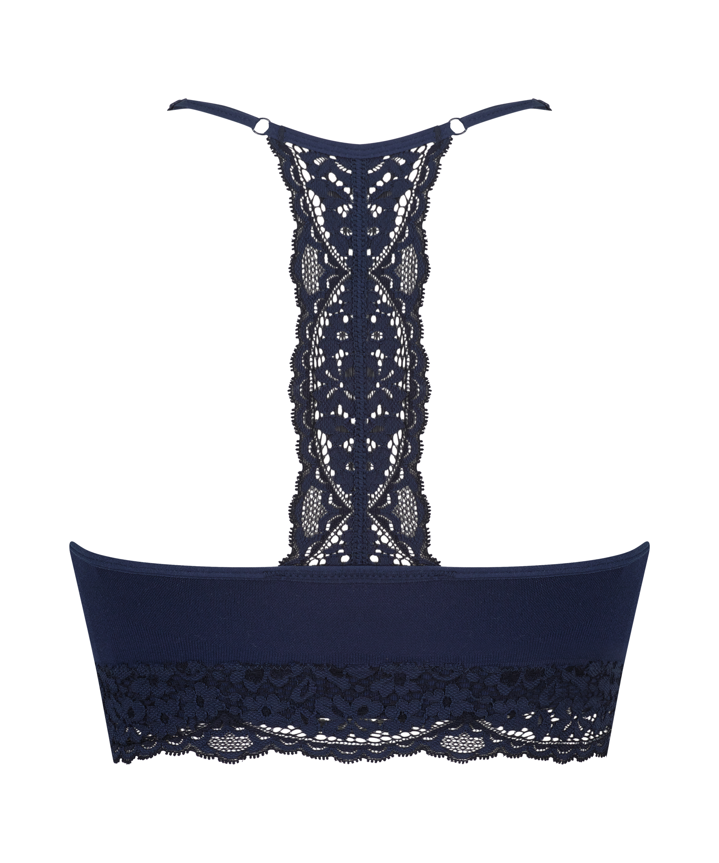 Bralette sin costuras Marine, Azul, main