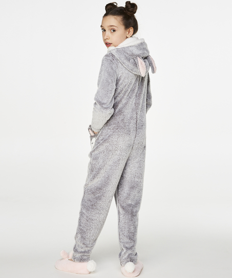 Mono Juvenil Fleece, Gris