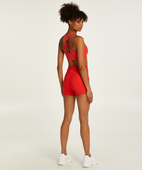 HKMX Sujetador deportivo The Pro Athlete Level 3, Rojo