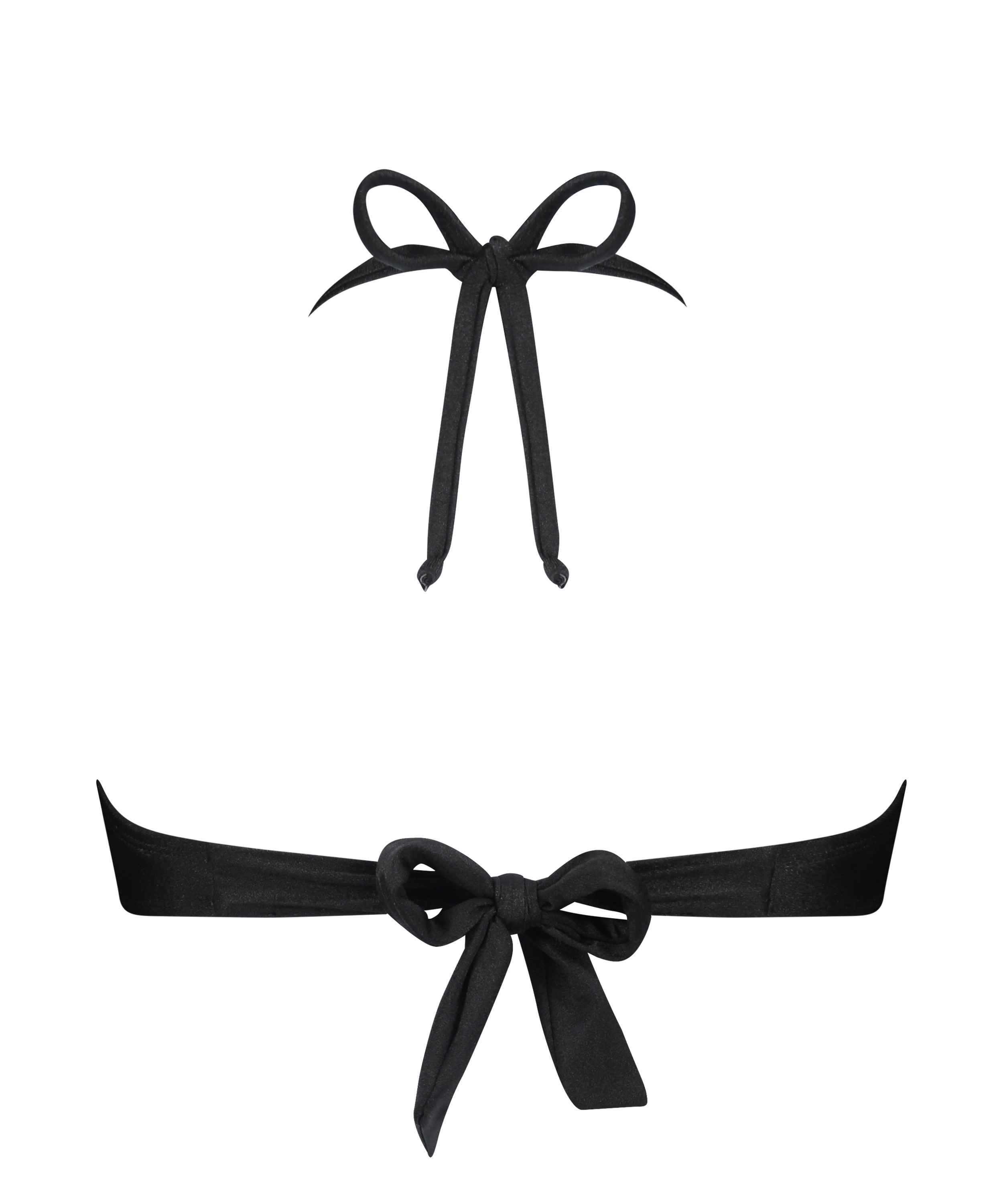 Top de bikini Bandeau Yucatan, Negro, main