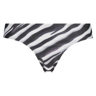 Braguita de bikini Rio Zebra, Negro