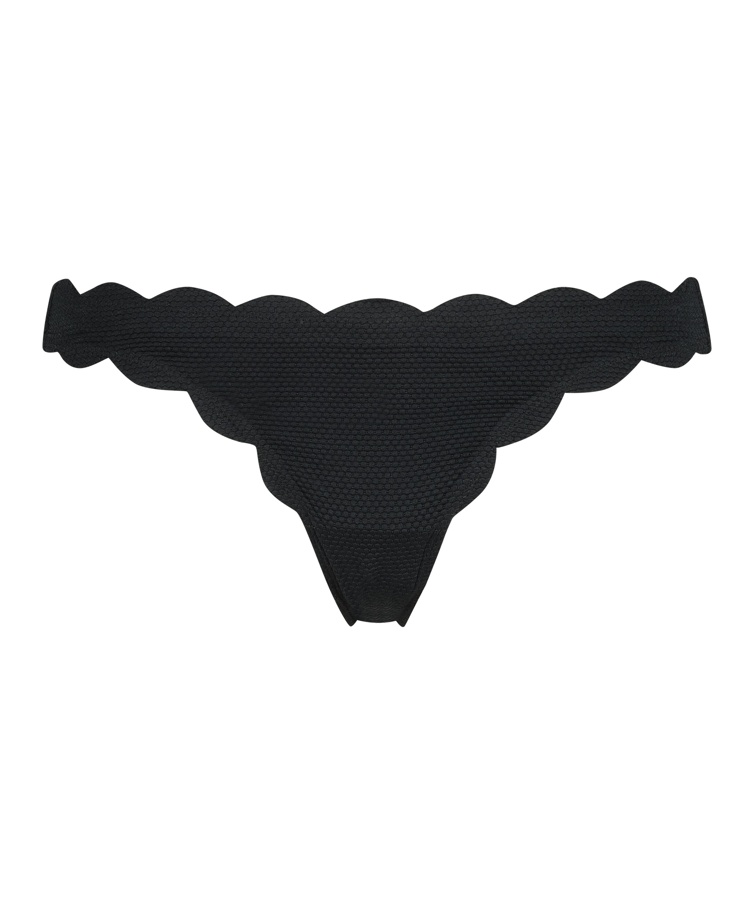 Braguita de Bikini Rio Scallop, Negro, main
