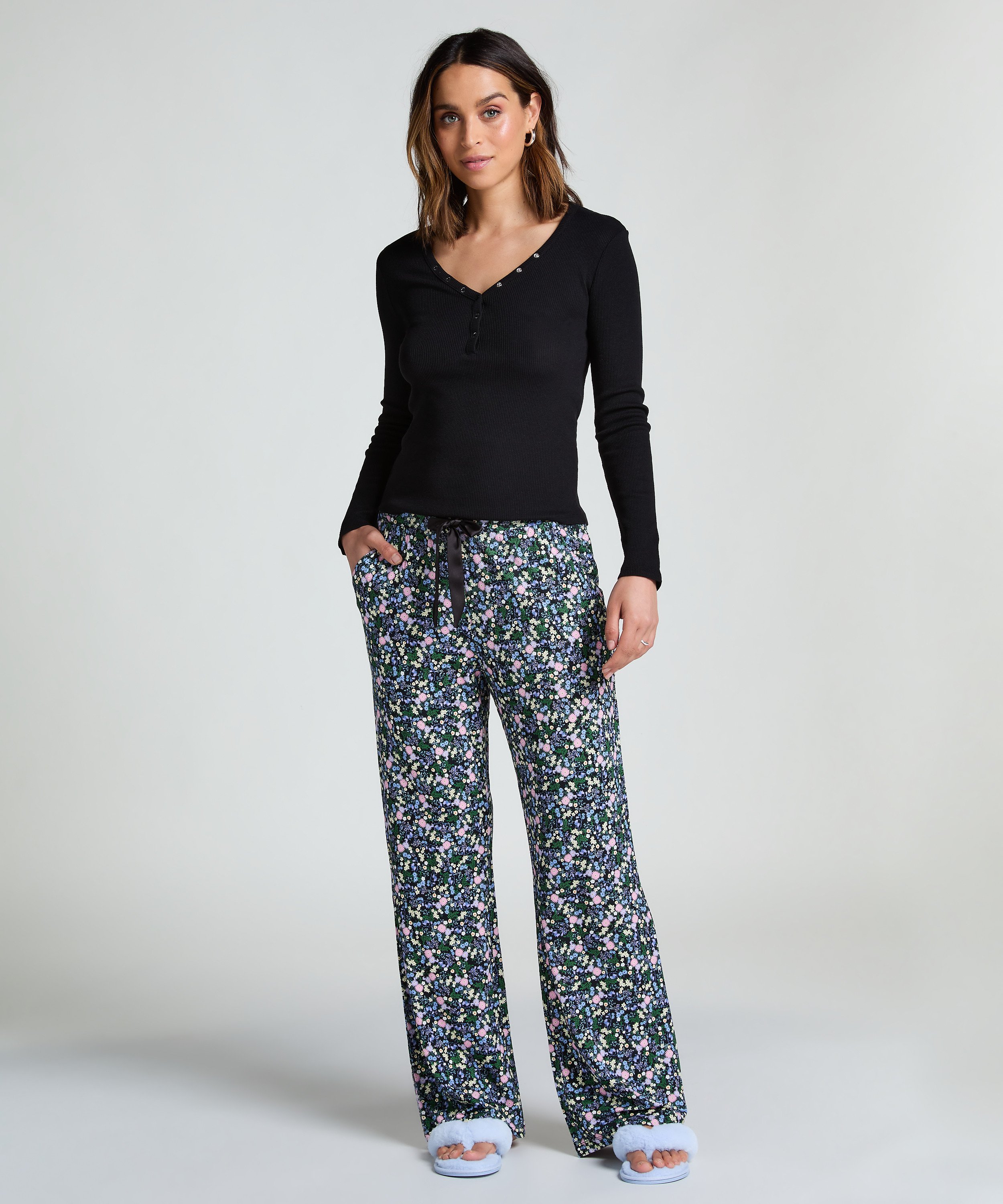 Top de pijama, Negro, main