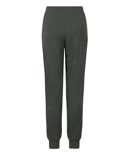 Pantal&oacute;n de pijama Jersey, Verde