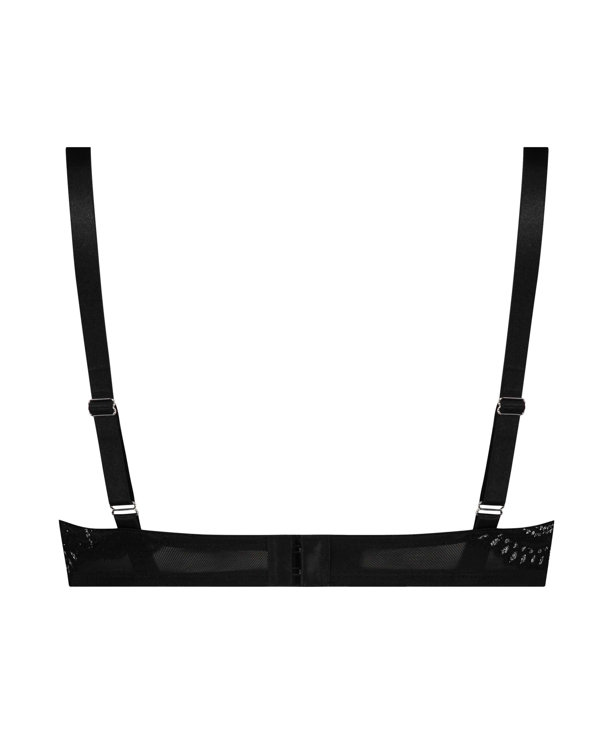 Sujetador con aros sin relleno Donna Sparkle, Negro, main