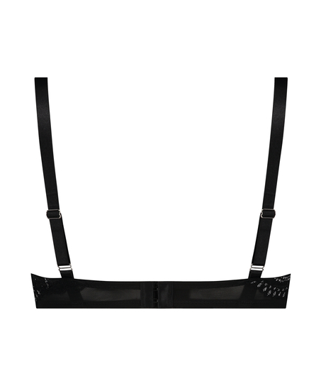 Sujetador con aros sin relleno Donna Sparkle, Negro