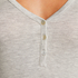 Camisa de dormir Henley, Gris