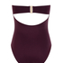 Bañador bandeau de neopreno, Morado